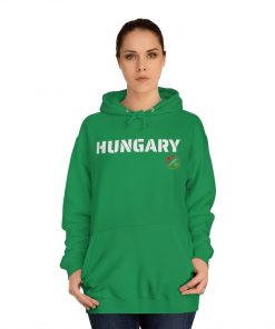 HUNGARY - Unisex Kapucnis Pulóver Kenguru Zsebbel by Magyar Buli